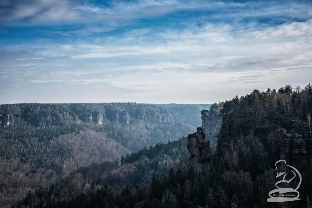 德辛U Kosti - Bohemian Switzerland公寓 外观 照片